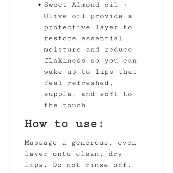 NIB: K Voss Lip Potion Overnight Lip Mask Natural Ingredients - Picture 9 of 12